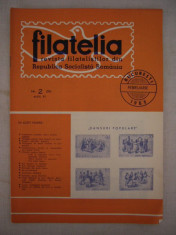 RWX 04 - FILATELIA - REVISTA FILATELISTILOR DIN RSR - NUMARUL 2 - FEBRUARIE 1966 foto