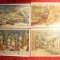 Set 6 Ilustrate Acvariul din Berlin ,interbelic Germania , color ,15x 10,5 cm