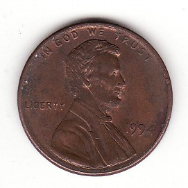 U.S.A. 1 cent 1994