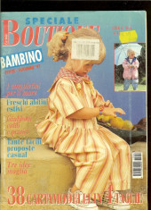 Revista BOUTIQUE Speciale - bambino, vara-toamna 1997, inclusiv tipare foto