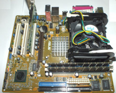 Placa de baza Asus P4V8X-MX cu Procesor Intel Pentium 4 3. Ghz foto