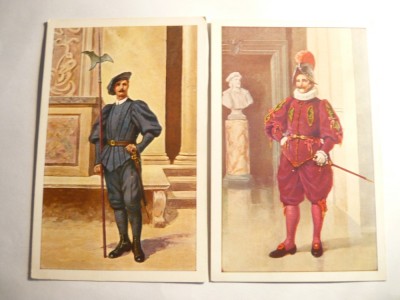Set 2 Ilustrate -Garda Elvetiana a Vatican - Uniforme foto
