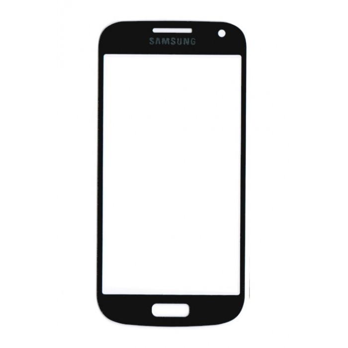 Geam Sticla Glass Samsung s4 mini i9190 i9195 albastru