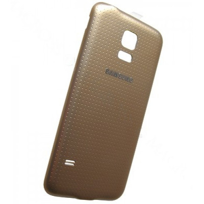 Capac carcasa Samsung S5 Mini G800F gold foto