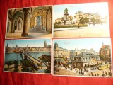 Set 15 Ilustrate Frankfurt a Main cca.1900 Germania , color