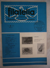 RWX 04 - FILATELIA - REVISTA FILATELISTILOR DIN RSR - NUMARUL 6 - IUNIE 1966 foto