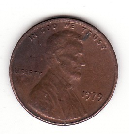 U.S.A. 1 cent 1979