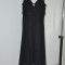 Rochie de seara neagra din voal-crep, marca NEXT, femei mar 40/ UK 12