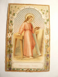 Ilustrata - Iconita Poloneza - Litografie -dim. = 6,9x 10,8 cm