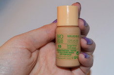 FOND DE TEN BOURJOIS BIO DETOX ORGANIC 55 DARK BEIGE TESTERE X DOUA BUCATI foto