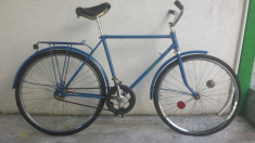 Bicicleta Clasica de colectie Vairas ( albastra) foto