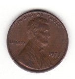 U.S.A. 1 cent 1977, America de Nord