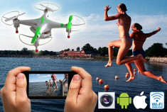 Drona Quadcopter Camera si Modul WiFi Video in timp real Controlata cu Telefonul foto