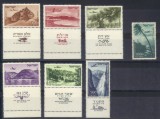 ISRAEL 1953, Aviatie, Peisaje, serie neuzată, MNH