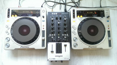 Pioneer CDJ800 MK2+Mixer Eclere NUO 2.0+NI AUDIO 4+BOXE BASS foto