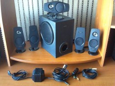 Boxe Creative Inspire T6060 Sistem 5.1 , la cutie cu toate accesoriile foto