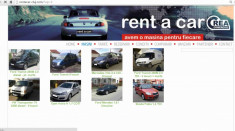 Vand site complet de Rent a Car foto
