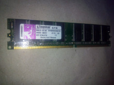 Memorie RAM DDR 1 PC 512MB Kingston KVR400X64C3AK2/1G ( desktop 512 MB DDR1 ) foto