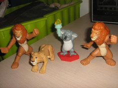 Lot 4 figurine Disney din desenul The Wild foto