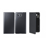 Husa Flip Cover Samsung Galaxy ALPHA SM-G850 neagra ORIGINALA, Negru, Alt model telefon Samsung, Cu clapeta