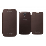 Husa flip cover Samsung Galaxy S4 i9500 i9505 maro ORIGINALA