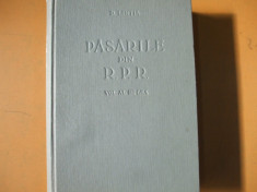 D. Lintia Pasarile din R. P. R. volumul III Bucuresti 1955 112 ilustratii foto
