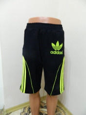 PANTALONI SCURTI ADIDAS BUMBAC , MARIMI -XXL---pentru 85-90 kg foto