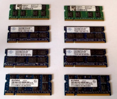 MEMORIE LAPTOP SODIMM 2GB DDR2 667MHZ PC2 5300 (1x2Gb) foto