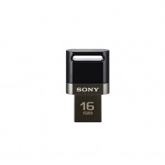 Memorie USB Sony 16GB On-The-Go USB 2.0 Black foto