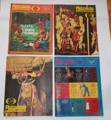 patru reviste Romania pitoreasca 1976-1977 foto