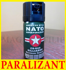 Spray paralizant / cu Piper NATO autoaparare lacrimogen foto