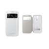 Husa cover S-View Samsung Galaxy S4 i9500 i9505 alba ORIGINALA, Alb, Alt model telefon Samsung, Cu clapeta