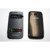 Husa Flip Cover S-View Samsung Galaxy Core i8260 neagra, Negru, Alt model telefon Samsung, Cu clapeta