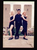 1999 Fotografie originala trupa dance DOUBLE D, Daniel Badea, Catalina Zanfir