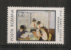 Romania.1981 Ziua marcii postale CR.606 foto