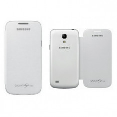 Husa Flip Cover Samsung Galaxy S4 Mini i9190 alba ORIGINALA