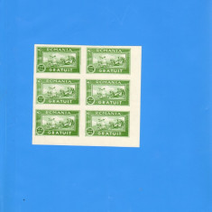 BLOC TIMBRE DE 6 BUCATI ROMANIA 1933 NESTAMPILAT MNH