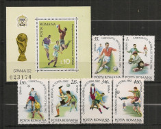 Romania.1981 C.M. de fotbal SPANIA CR.608 foto