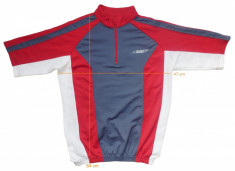 Tricou bicicleta ciclism DOUBLE SPEED tesatura fagure, ca nou (S) cod-259005 foto