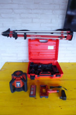 NIVELA LASER ROTATIVA HILTI PR 35 CALIBRARE 2015 foto