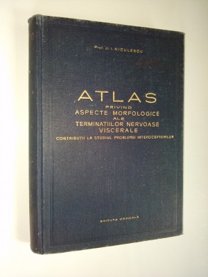 Atlas privind aspecte morfologice ale terminatiilor nervoase viscerale foto