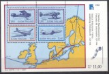 FINLANDA 1988, Aviatie, serie neuzata, MNH