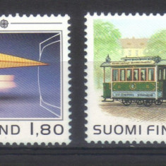 FINLANDA 1988, EUROPA CEPT - Transporturi, serie neuzata, MNH