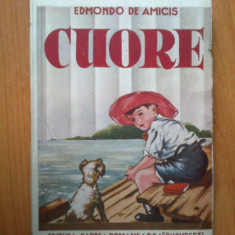 j Cuore - Edmondo de Amicis (tiparita in luna Noiembrie 1937)