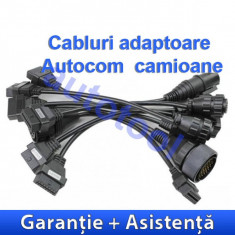 Cabluri camioane compatibil AutoCom si Delphi. Set complet adaptoare la OBD II foto