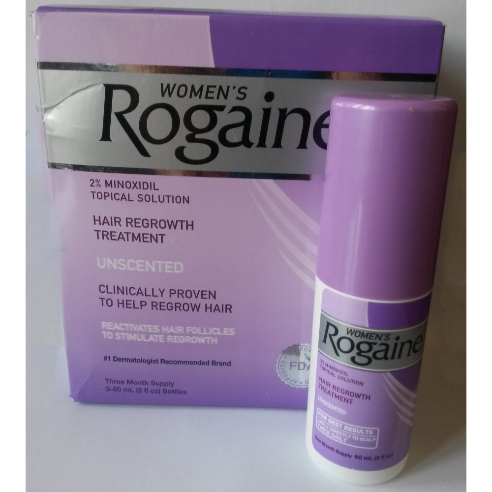 Women S Rogaine 2 Minoxidil Tratament Regenerare A Parului