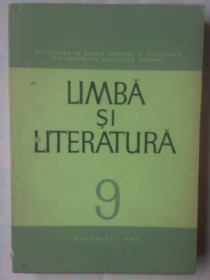LIMBA ROMANA 9 foto
