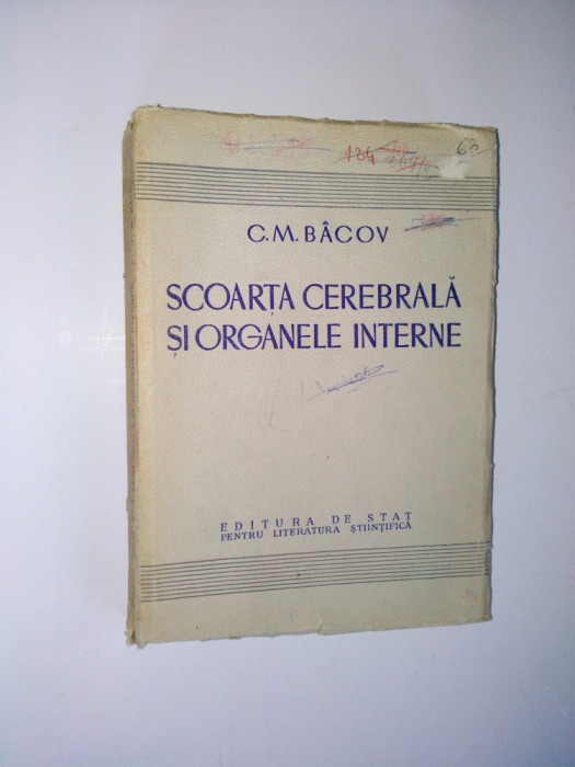 Scoarta cerebrala si organele interne Ed. Medicala 1952