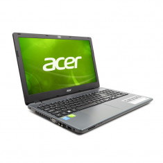 Laptop Acer Aspire E5-571G 15.6 inch HD Intel i5-5200 4GB DDR3 1TB HDD nVidia GeForce 840M 2GB Windows 8 Silver foto