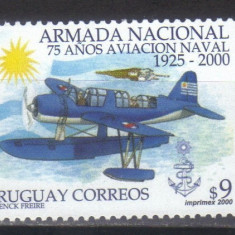 URUGUAY 2000, Aviatie, serie neuzata, MNH